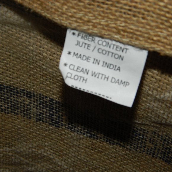 Burlap Ahoy!! Anchor Nautical Beach Cruise Tote - Picture 6 of 6